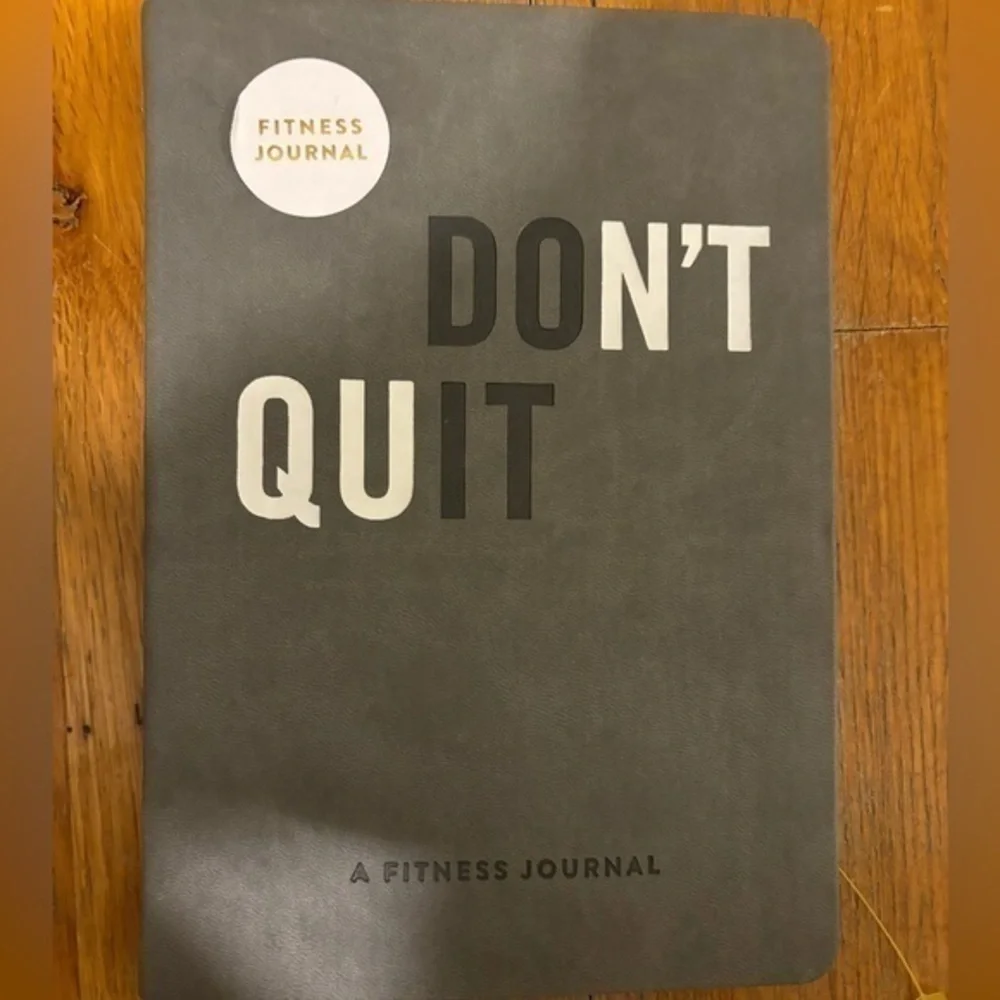 NEW motivational Fitness journal
